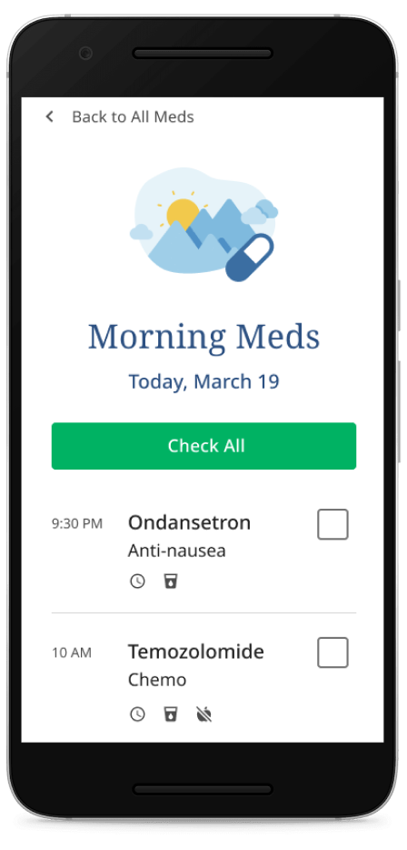 Navio App Morning Meds